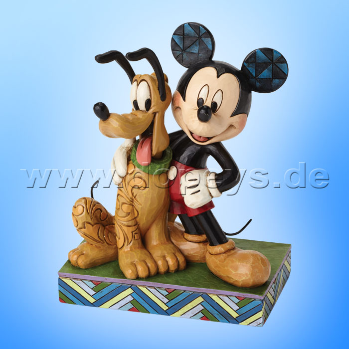 Disney Traditions - Best Pals (Mickey Maus & Pluto) von Jim Shore 4048656
