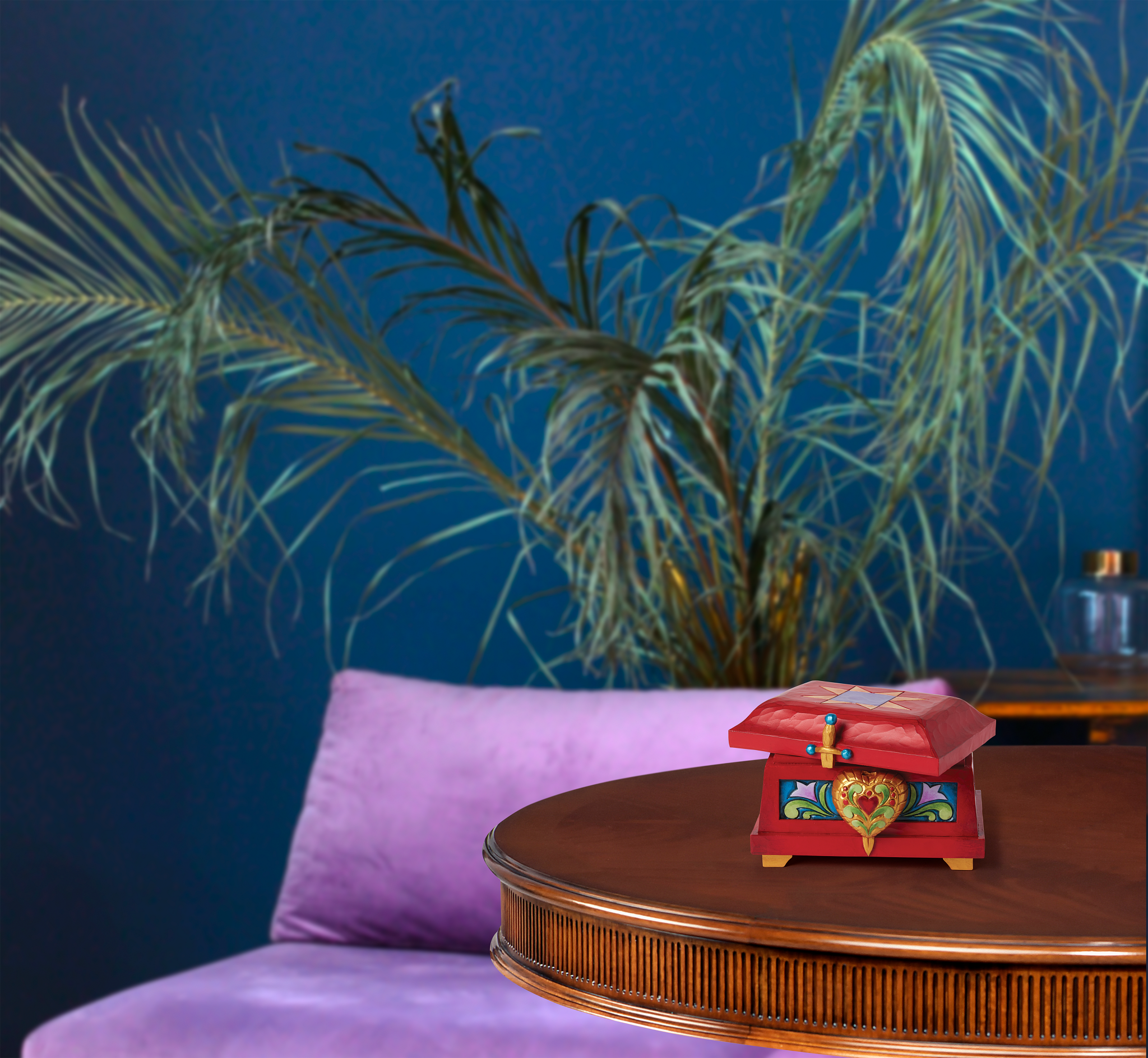 Disney Traditions Figur - Schmuckkästchen der bösen Königin (Who is the Fairest One of All) von Jim Shore 6015024