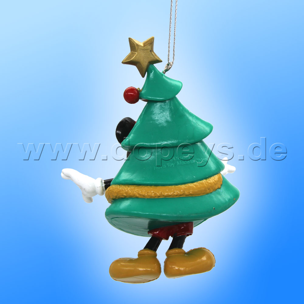 Kurt S. Adler - Disney "Happy Tree Mouse" Mickey als Weihnachtsbaum - Weihnachtsbaumanhänger / Ornament DN37053