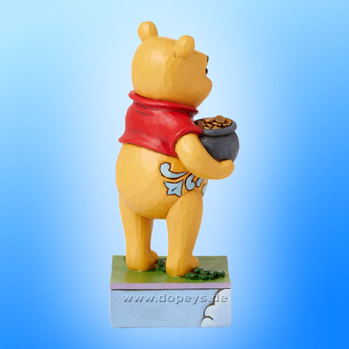 Disney Traditions - Winnie the Pooh with Clover Figurine (Lucky Ol' Bear) figurine by Jim Shore 6016335