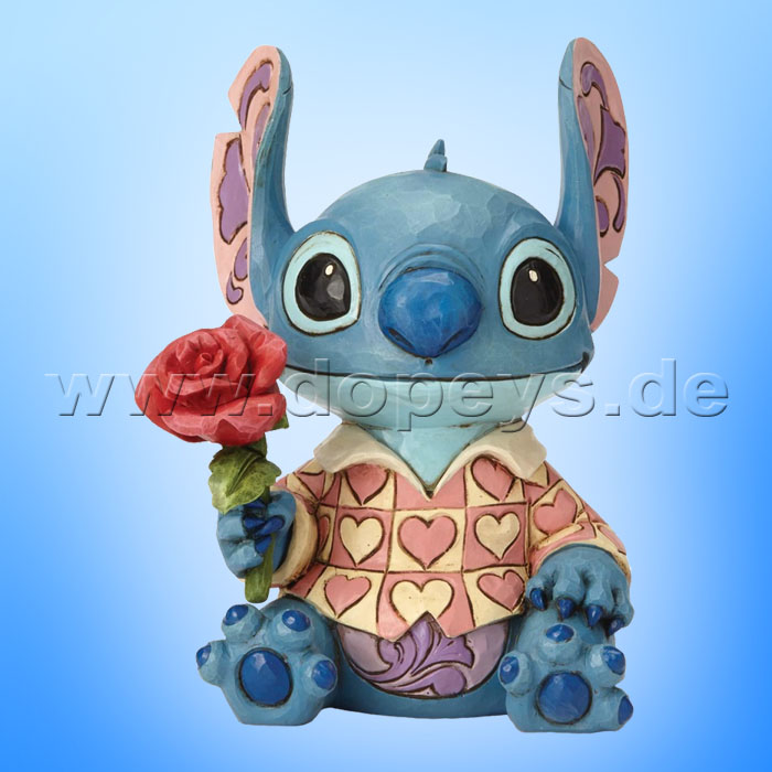Clueless Casanova (Stitch Valentine) Figur von Disney Traditions / Jim Shore - Enesco 6001280