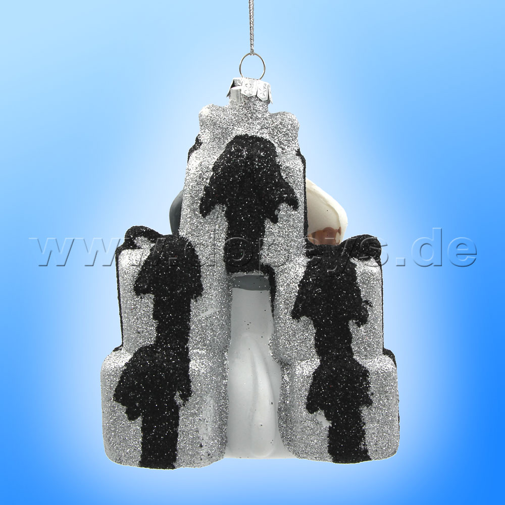 Kurt S. Adler - Disney "Patch with Gifts" 101 Dalmatians Christmas Hanging Glass Ornament DN33019