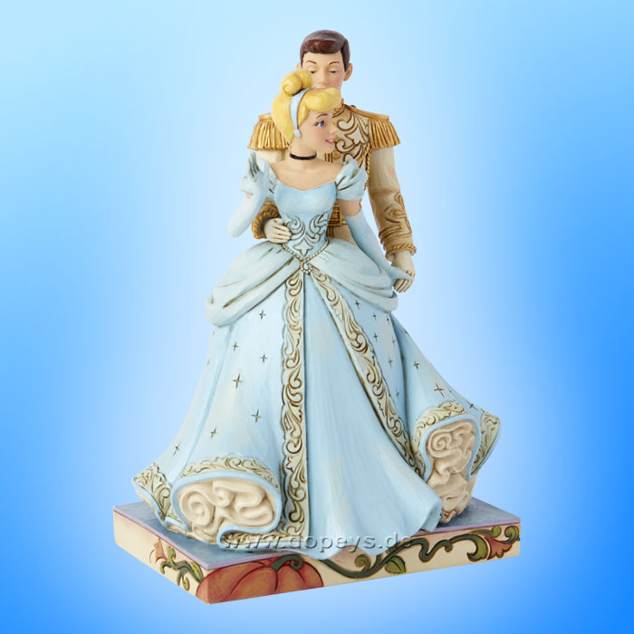Disney Traditions Figur - Cinderella & Prinz Charming (A Fairytale Love) von Jim Shore 6015016