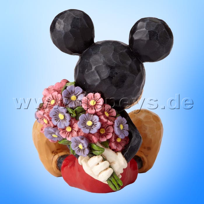 Disney Traditions / Jim Shore figurine from Enesco "Mickey Mouse with Flowers Mini Figurine" 4054284