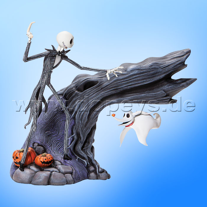 Disney Grand Jester Studios - Zero & Jack Figur mit Magnetschwebetechnik A30536