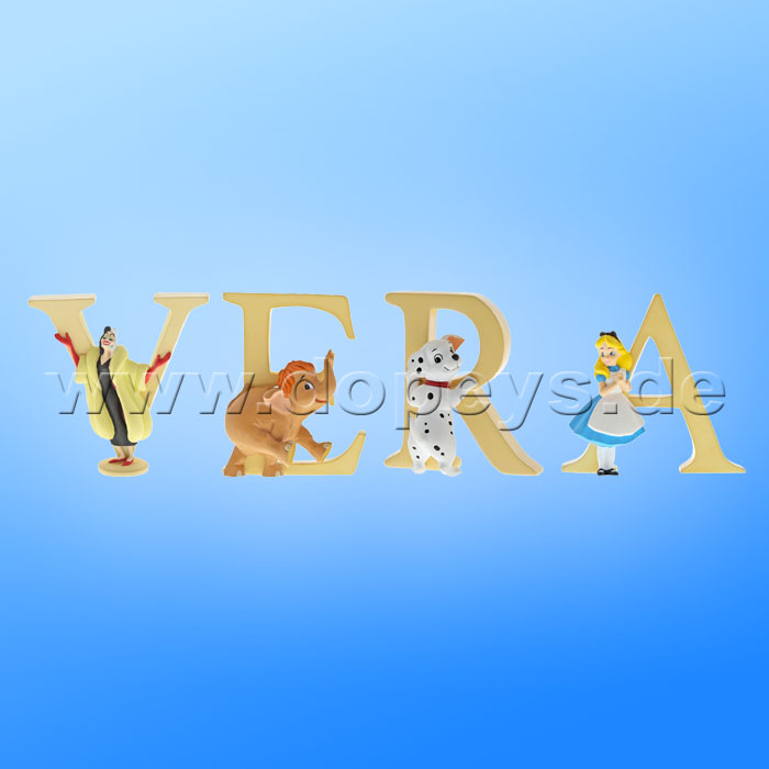 Enchanting Disney Collection - Buchstabe "V" - Cruella De Vil Figur von Enesco A29567