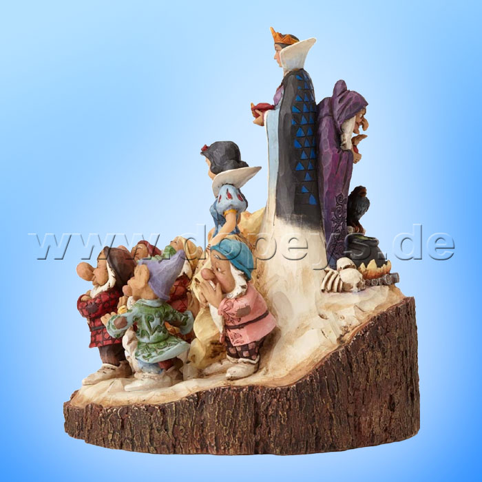 Disney Traditions / Jim Shore figurine from Enesco "The One That Started Them All (Snow White And The Seven Dwarfs Carved By Heart)" 4023573.