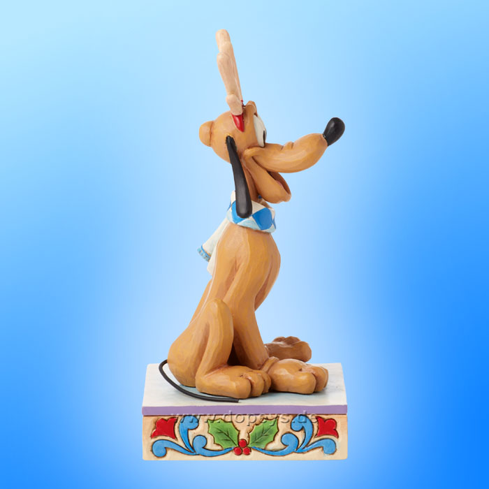 Disney Traditions - Pluto Christmas (Dashing Rein-dog) figurine by Jim Shore 6015012