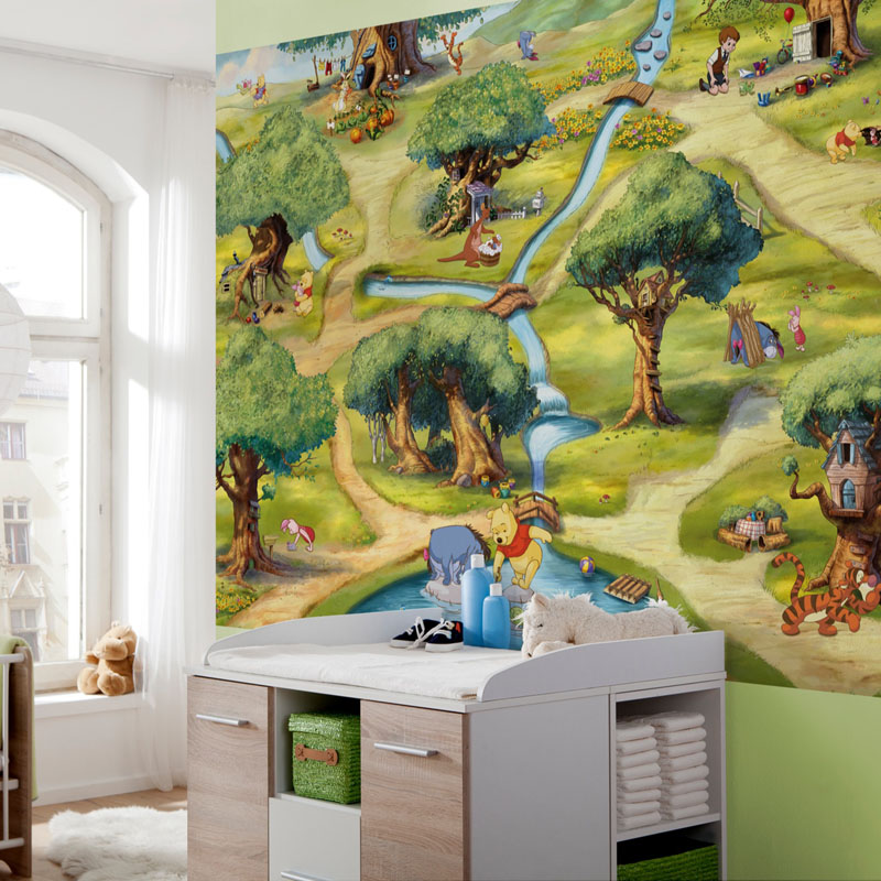 Disney Winnie Puuh Fototapete "Hundertmorgenwald"