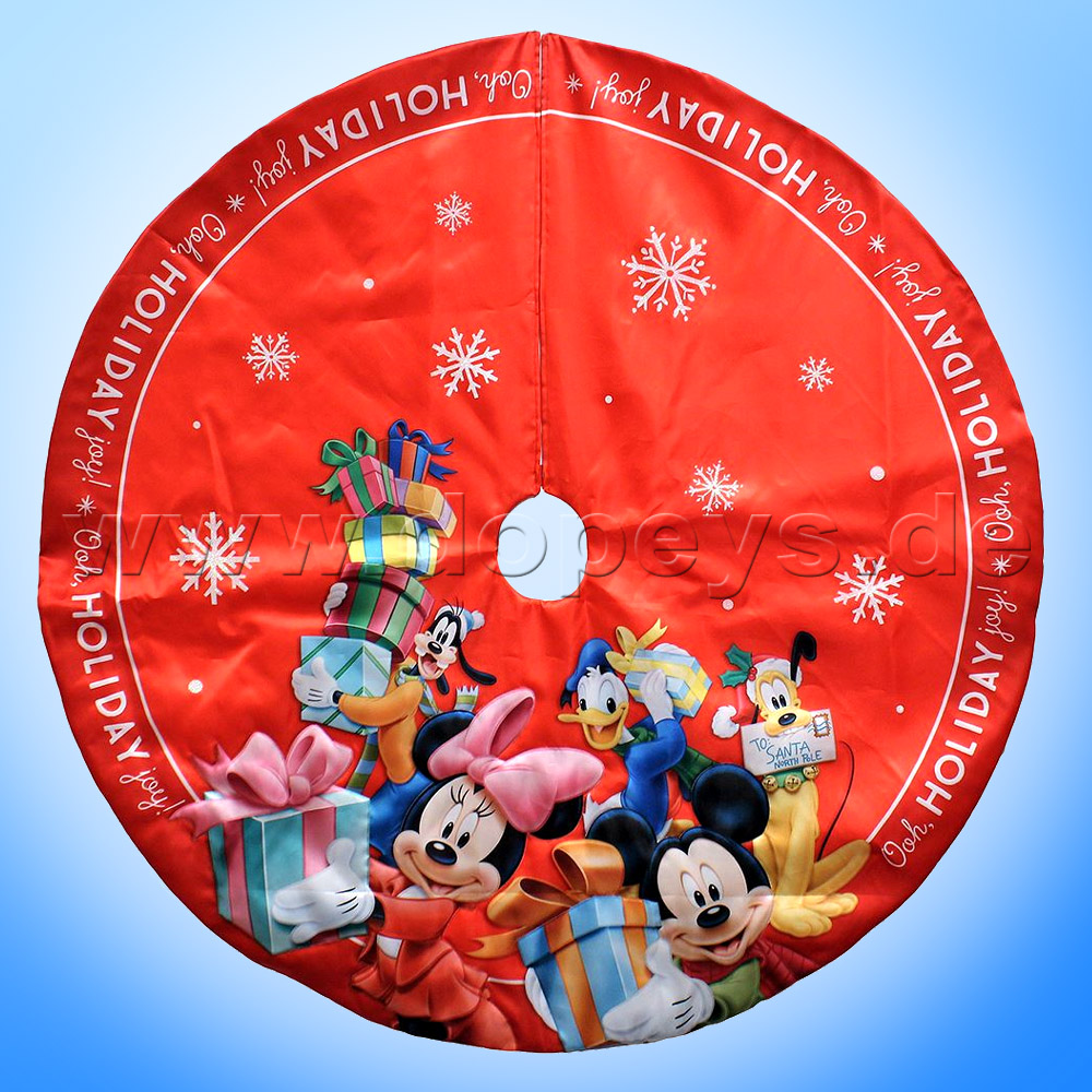Kurt S. Adler - Disney Christmas Tree Skirt "Ooh, Holiday Joy!" Mickey and Friends DN7198