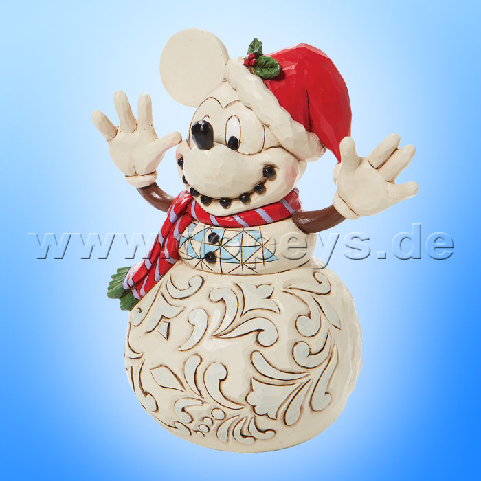 Disney Traditions - Snowy Smiles (Mickey Mouse Snowman) figurine by Jim Shore 6008976