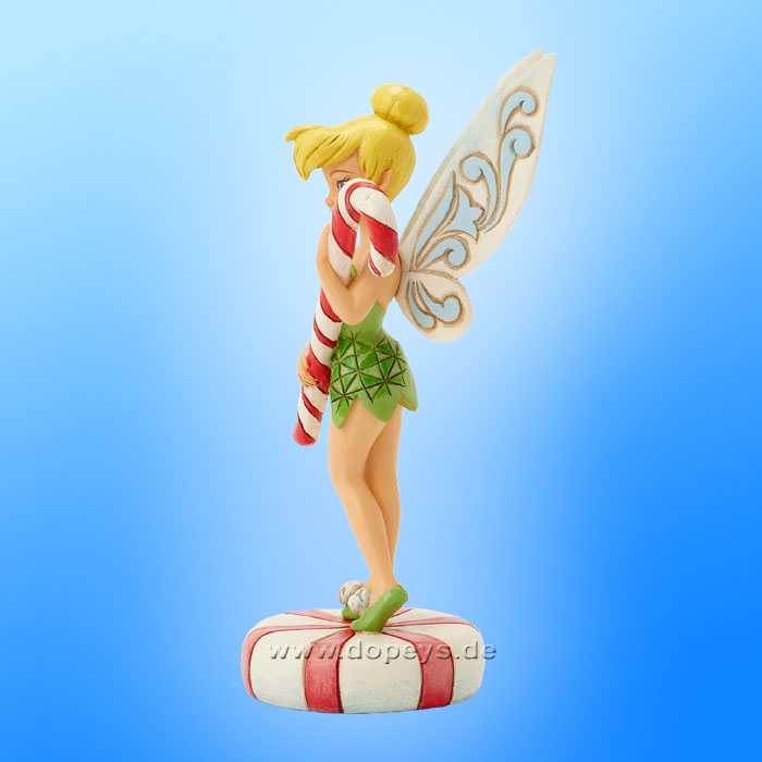 Disney Traditions - Tinker Bell with Candy Cane (Peppermint Pixie) figurine by Jim Shore 6016887
