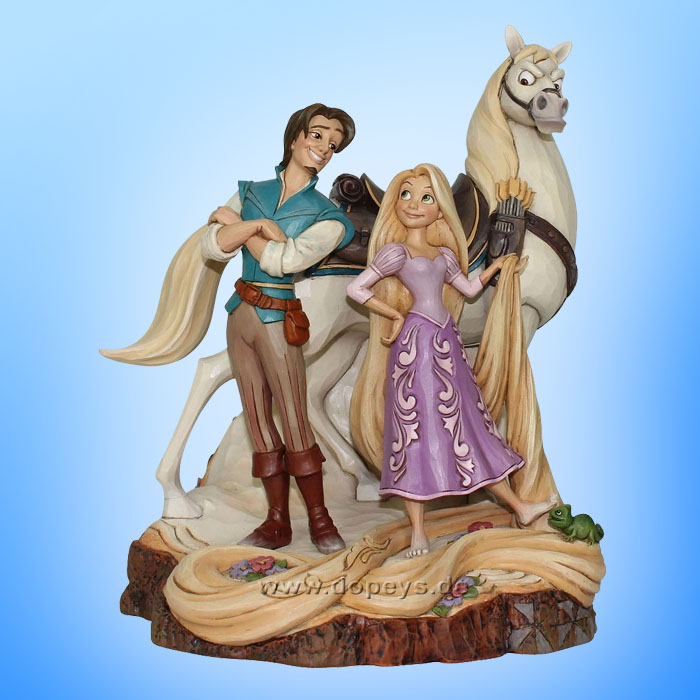Disney Traditions / Jim Shore figurine from Enesco "Live Your Dream (Carved by Heart Tangled)" 4059736