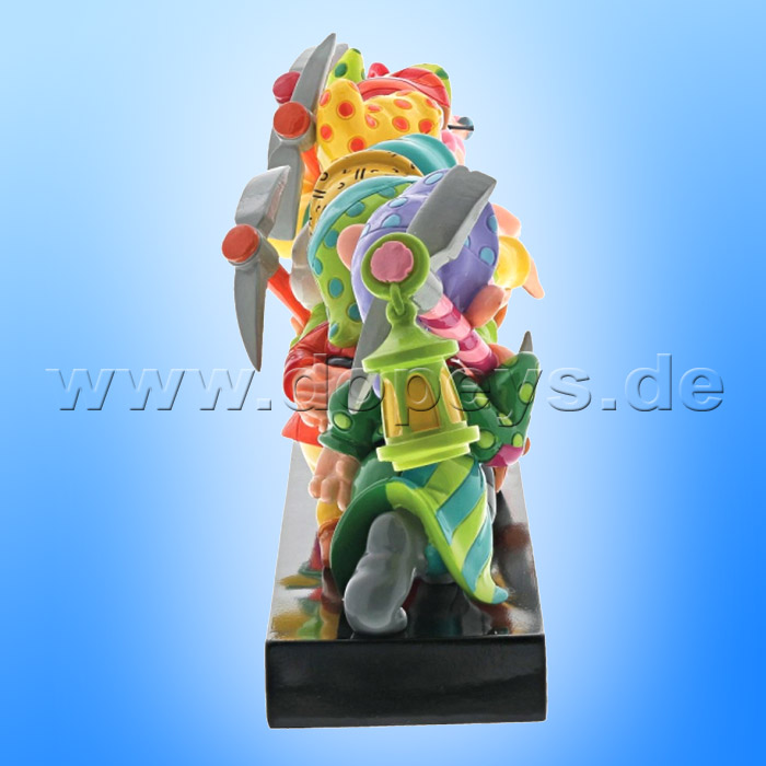 Disney Figurine "Seven Dwarfs" On Log from Romero Britto 6001300