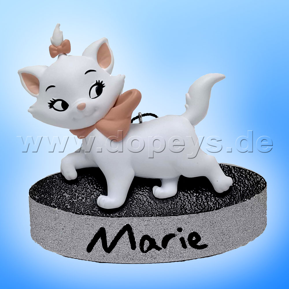 Kurt S. Adler - Disney "Marie on a Plateau" 3D Relief Christmas Hanging Ornament DN33005