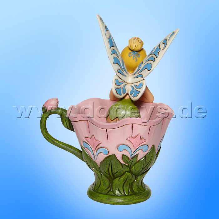 Disney Traditions - A Spot of Tink (Tinker Bell sitzt in einer Blumentasse) von Jim Shore 6008076