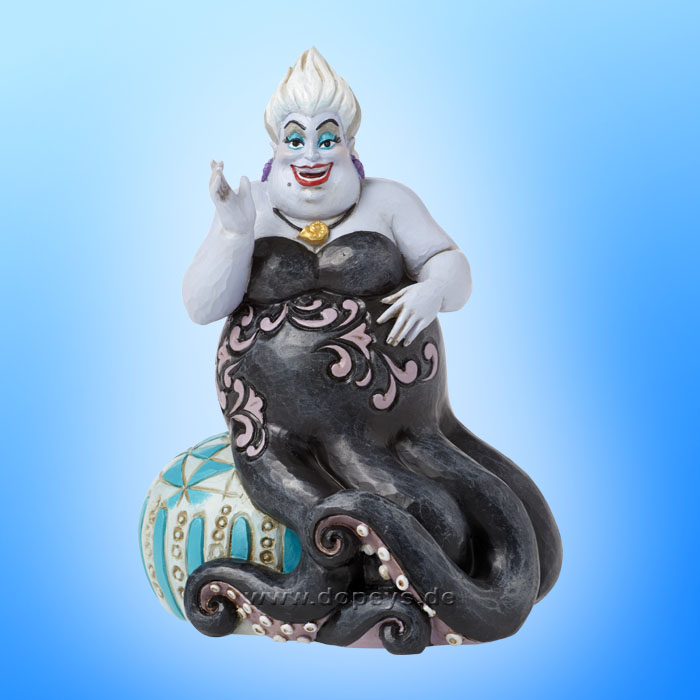 Disney Traditions Figur - Ursula auf einem Seeigel (Queen of the Deep) von Jim Shore 6016344