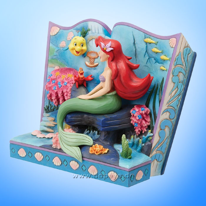 Disney Traditions Figur - Arielle, die Meerjungfrau Märchenbuch (A Mermaid's Tale) von Jim Shore 6014323