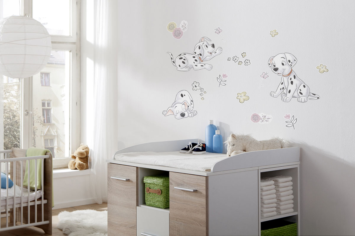 Disney Wandsticker / Wandaufkleber 101 Dalmatiner "Best of Friends"