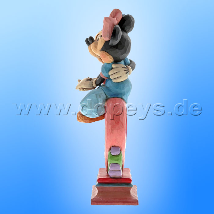 Heart To Heart (Mickey & Minnie sitzen auf einem Herz) Figur von Disney Traditions / Jim Shore - Enesco 6001282