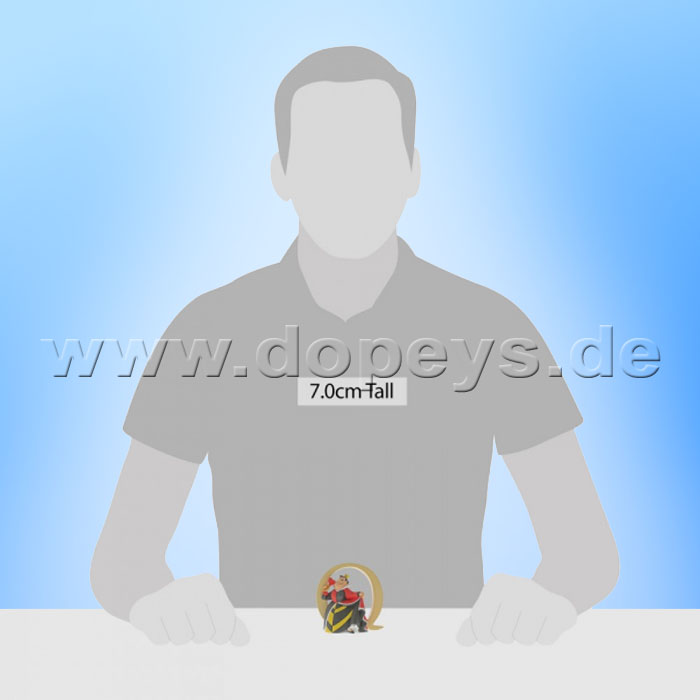 Enchanting Disney Collection - Letter "Q" - Queen of Hearts figurine by Enesco A29562