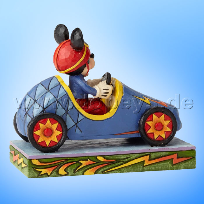 Disney Traditions / Jim Shore figurine from Enesco "Mickey Takes The Lead (Soap Box Derby Mickey)" 6000974