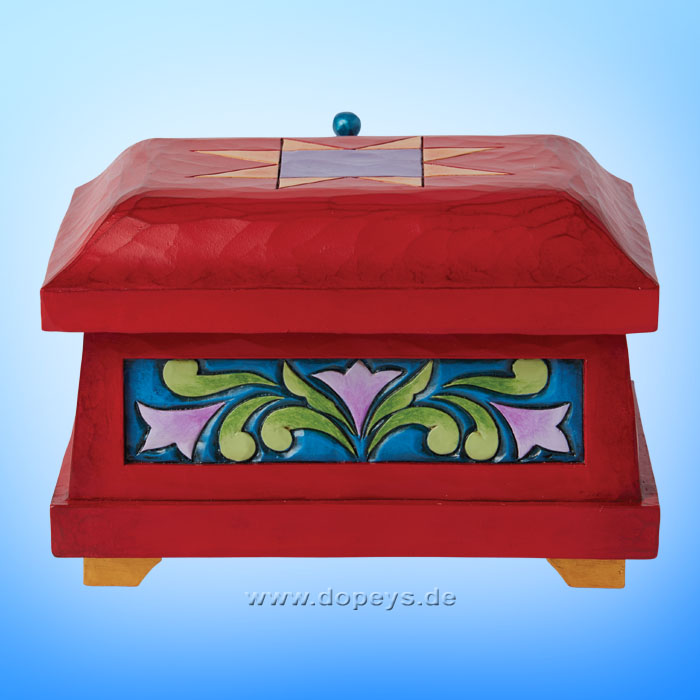 Disney Traditions Figur - Schmuckkästchen der bösen Königin (Who is the Fairest One of All) von Jim Shore 6015024