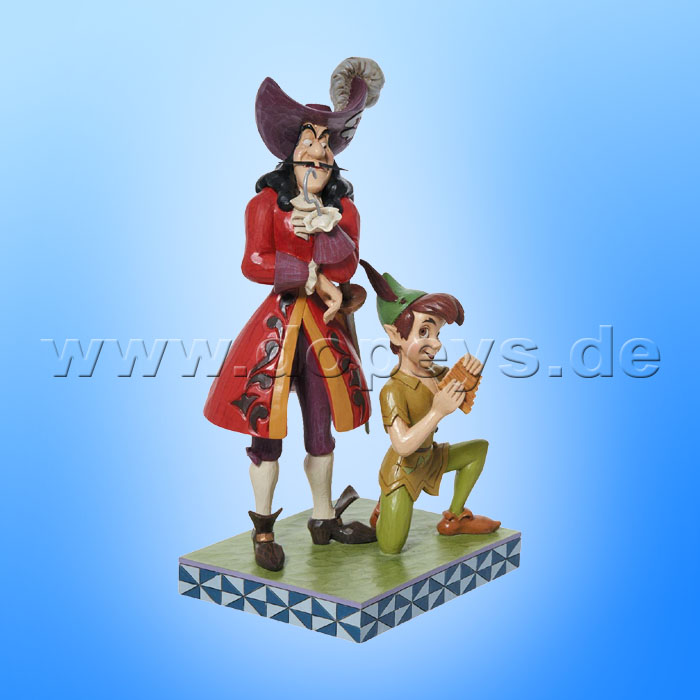 Disney Traditions - Peter Pan & Hook Good vs. Evil (Devious and Daring) figurine by Jim Shore 6011928
