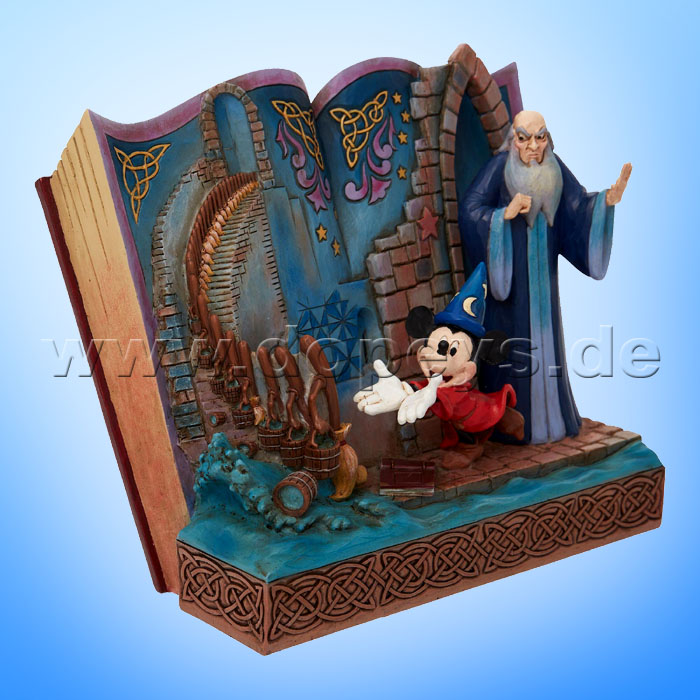 Disney Traditions - A Lesson Learned (Zauberlehrling Mickey Märchenbuch) von Jim Shore 6010883