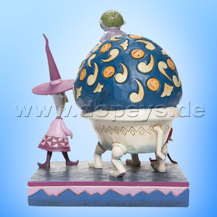 Disney Traditions - Bagged and Delivered (Lock, Shock & Barrel mit Weihnachtsmann) von Jim Shore 6007076