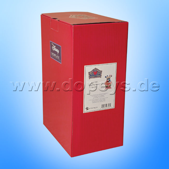 Heart To Heart (Mickey & Minnie sitzen auf einem Herz) Figur von Disney Traditions / Jim Shore - Enesco 6001282