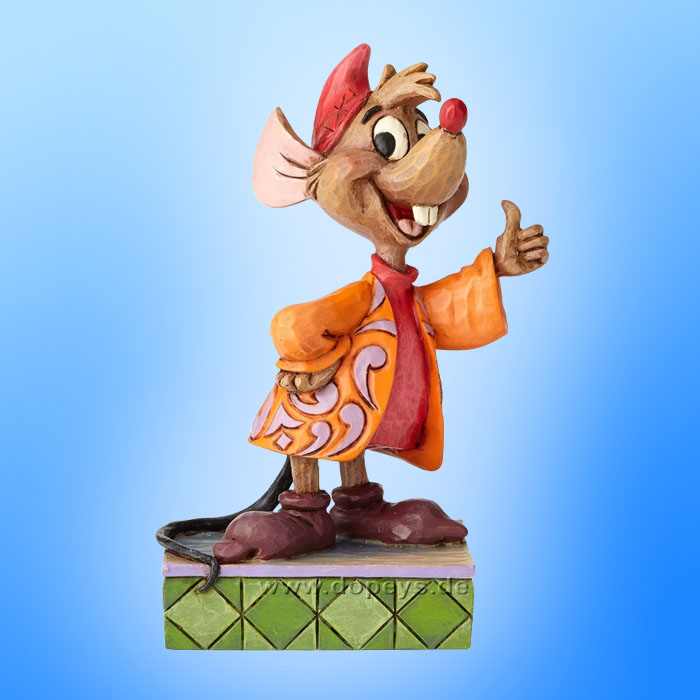 Disney Traditions / Jim Shore Figur von Enesco "Thumbs Up (Jacques)" 4059738