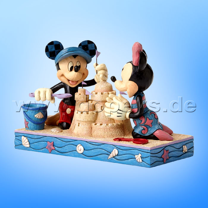 Disney Traditions / Jim Shore figurine from Enesco "Seaside Sweethearts (Mickey & Minnie Mouse Figurine)" 4050413.