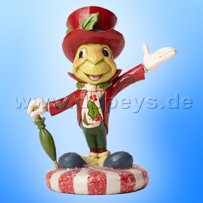Disney Traditions / Jim Shore figurine from Enesco "Jolly Jiminy (Jiminy Cricket Figurine)" 4051974