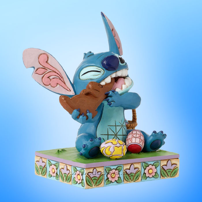 Disney Traditions Figur - Stitch isst einen Schoko-Osterhasen (Sugar Rush) von Jim Shore 6016333
