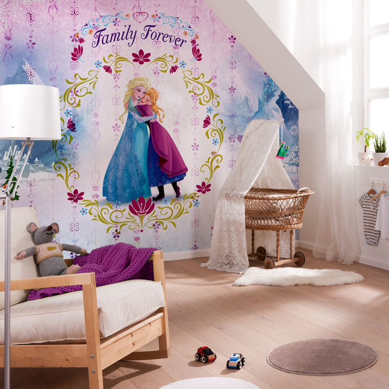 Disney Fototapete Die Eiskönigin "Frozen Family Forever"