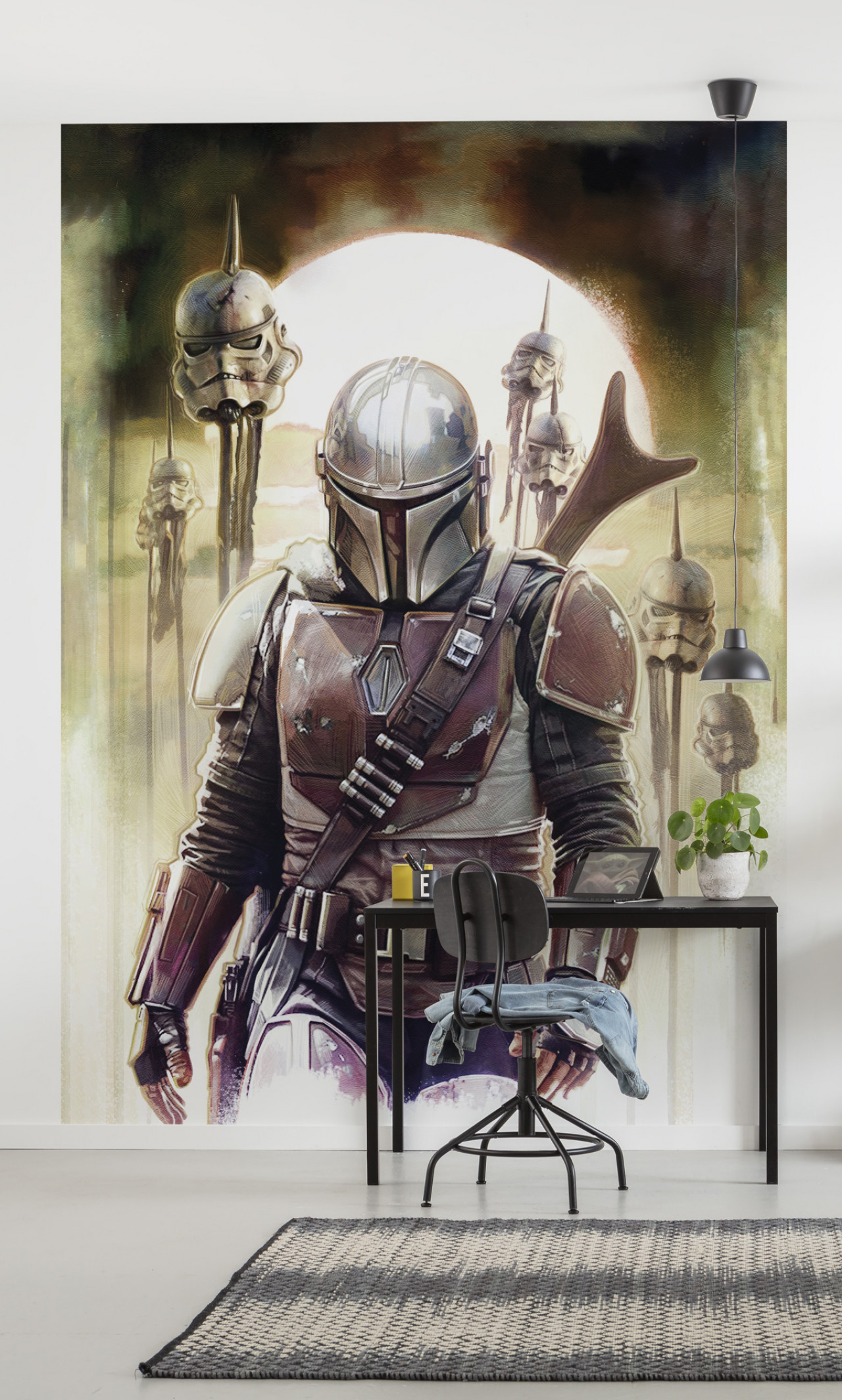 Star Wars Vlies Fototapete "Star Wars The Mandalorian Big Impaler" 2,00m x 2,80m