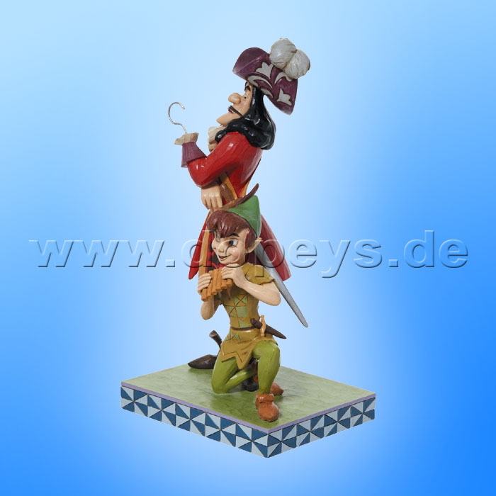 Disney Traditions - Peter Pan & Hook Good vs. Evil (Devious and Daring) figurine by Jim Shore 6011928