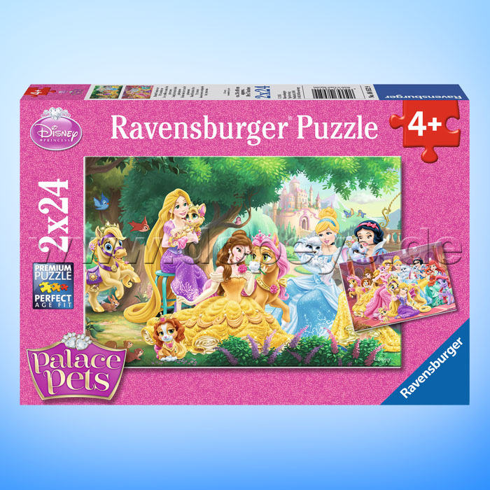 Disney Puzzles "Palace Pets, Beste Freunde der Prinzessinnen" von Ravensburger 08952
