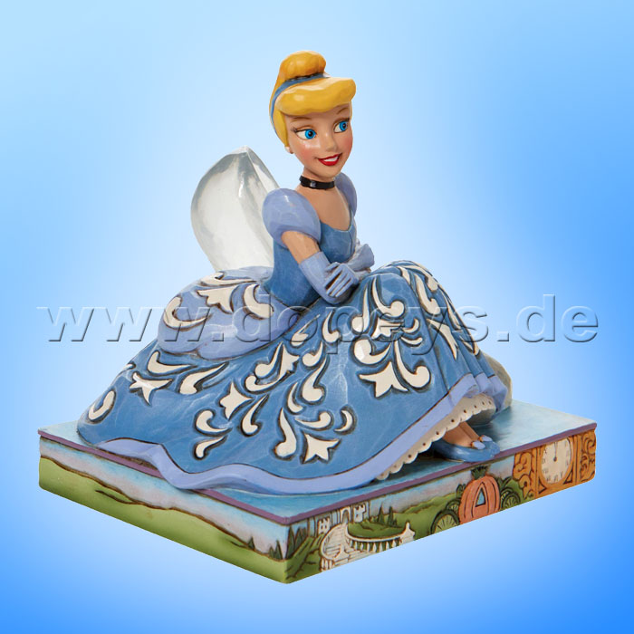 Disney Traditions - A Magical Midnight (Cinderella mit gläsernem Schuh) von Jim Shore 6010095
