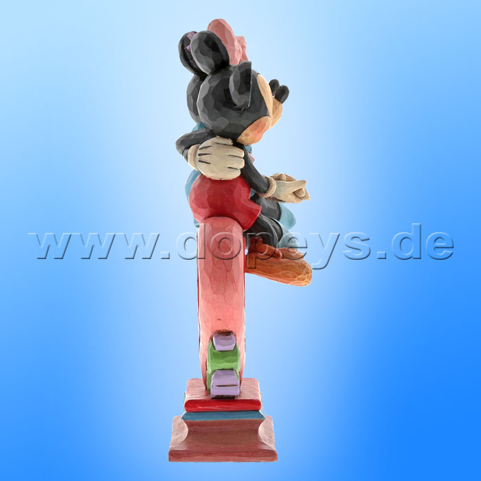 Heart To Heart (Mickey & Minnie sitzen auf einem Herz) Figur von Disney Traditions / Jim Shore - Enesco 6001282