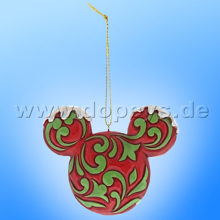 Disney Traditions / Jim Shore figurine from Enesco "Mickey Mouse Head (Hanging Ornament)" A29543