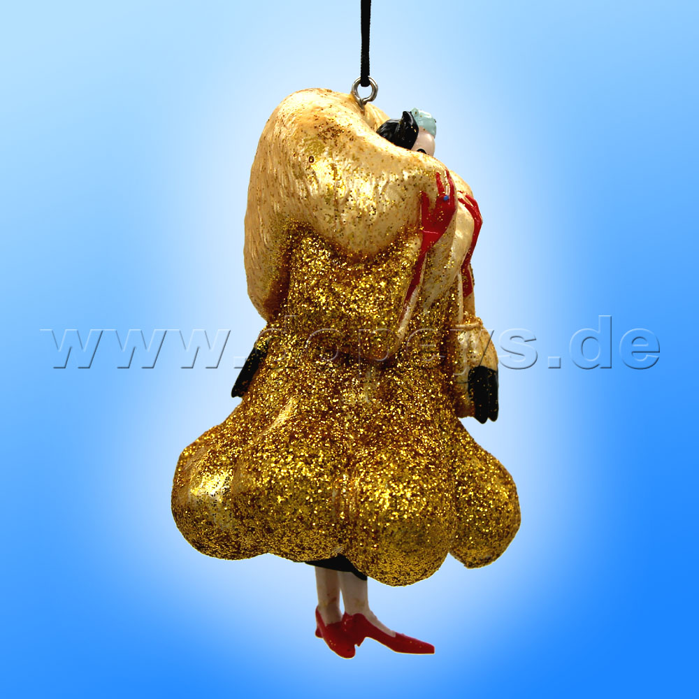 Kurt S. Adler - Disney "101 Christmas Days" Bösewicht Cruella de Vil - Weihnachtsbaumanhänger / Ornament DN41005
