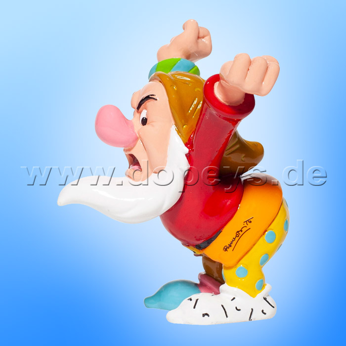 Disney Mini Figurine "Grumpy" Seven Dwarfs from Romero Britto 6007102