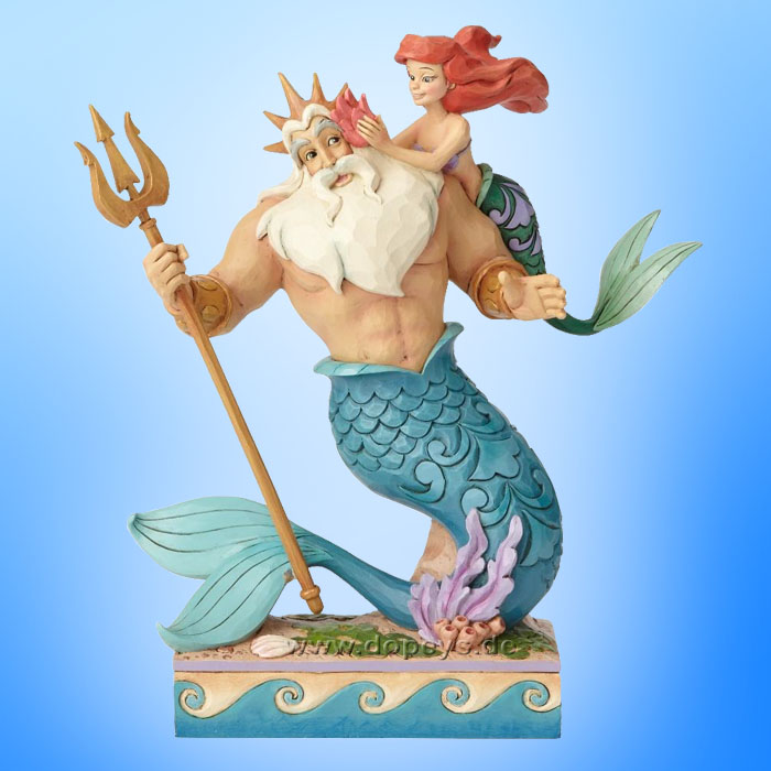 Disney Traditions / Jim Shore Figur von Enesco "Daddy's Little Princess (Arielle und König Triton)" 4059730