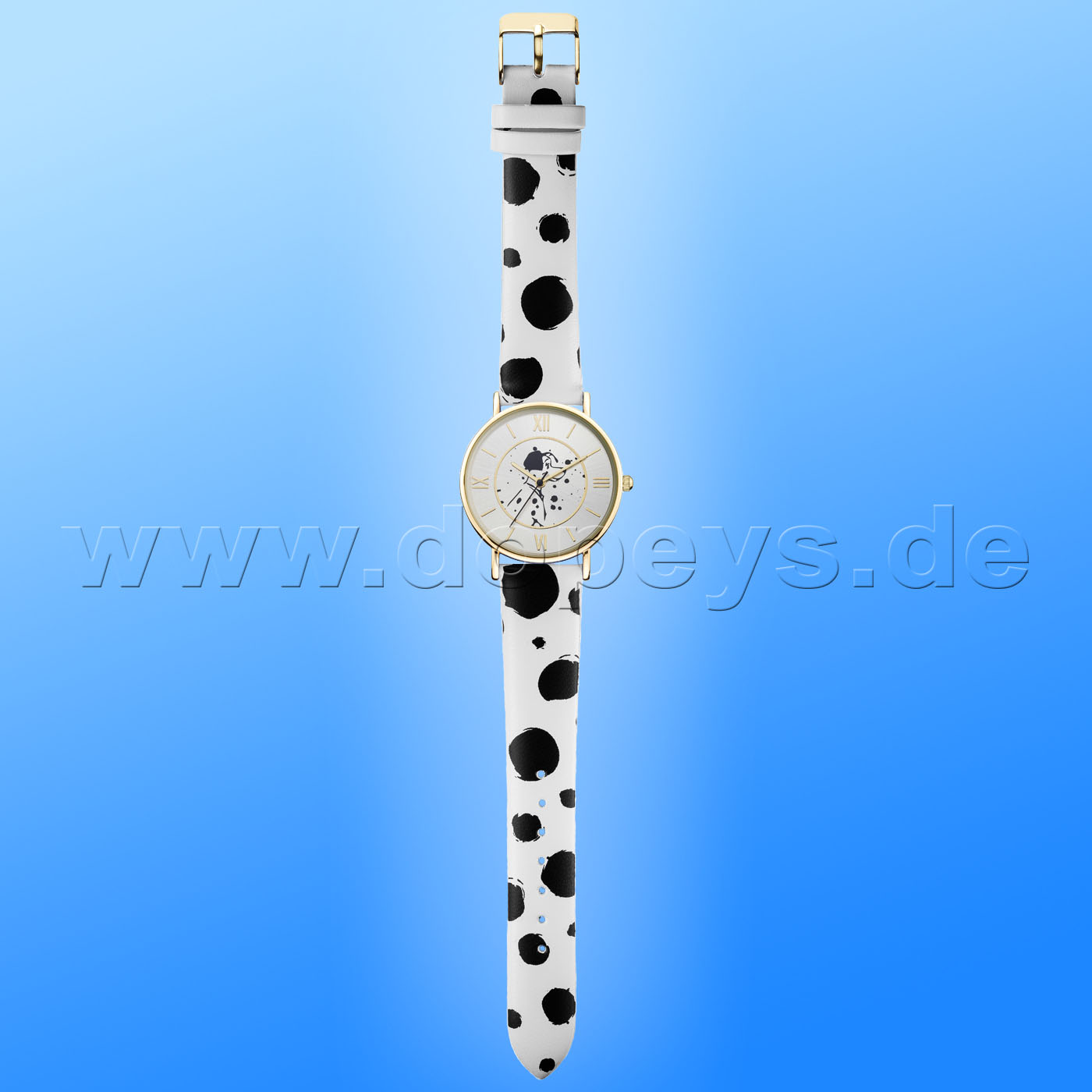Disney Armbanduhr "101 Dalmatiner" elegant hochwertige Sammleruhr