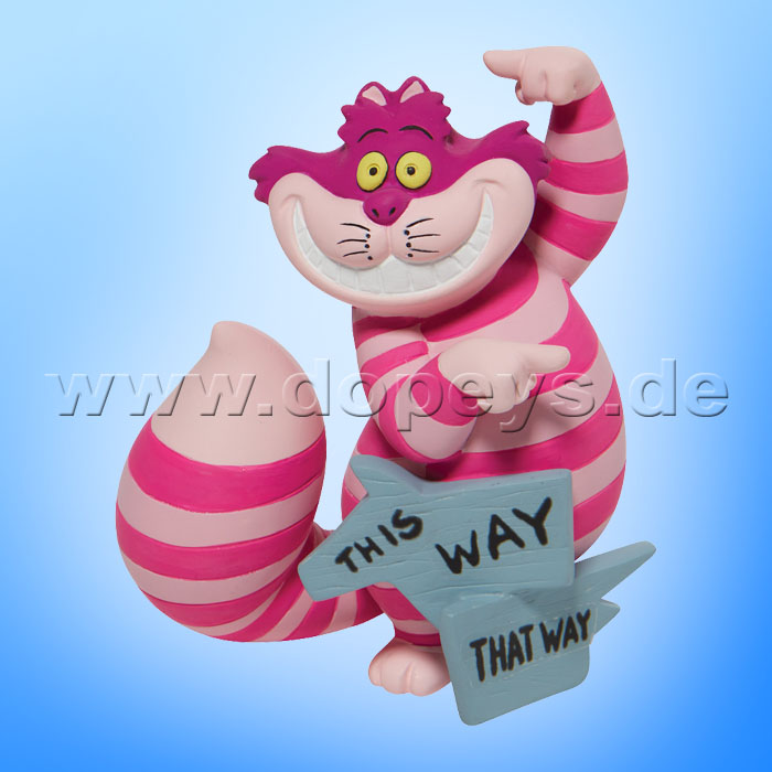Disney Showcase Collections - "This Way, That Way" Cheshire Cat Figurine 6008699 Couture de Force