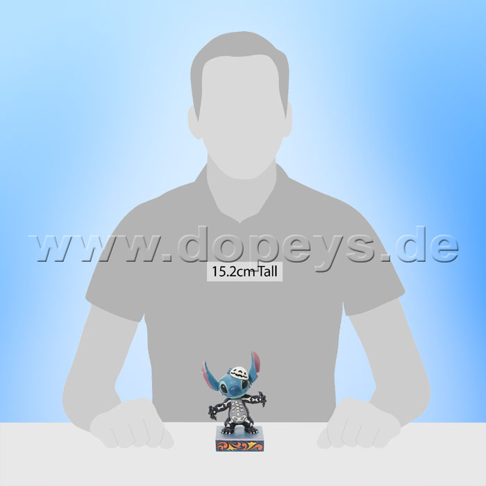Disney Traditions - Stitch Halloween Skeleton (Spooky Experiment) figurine by Jim Shore 6013053