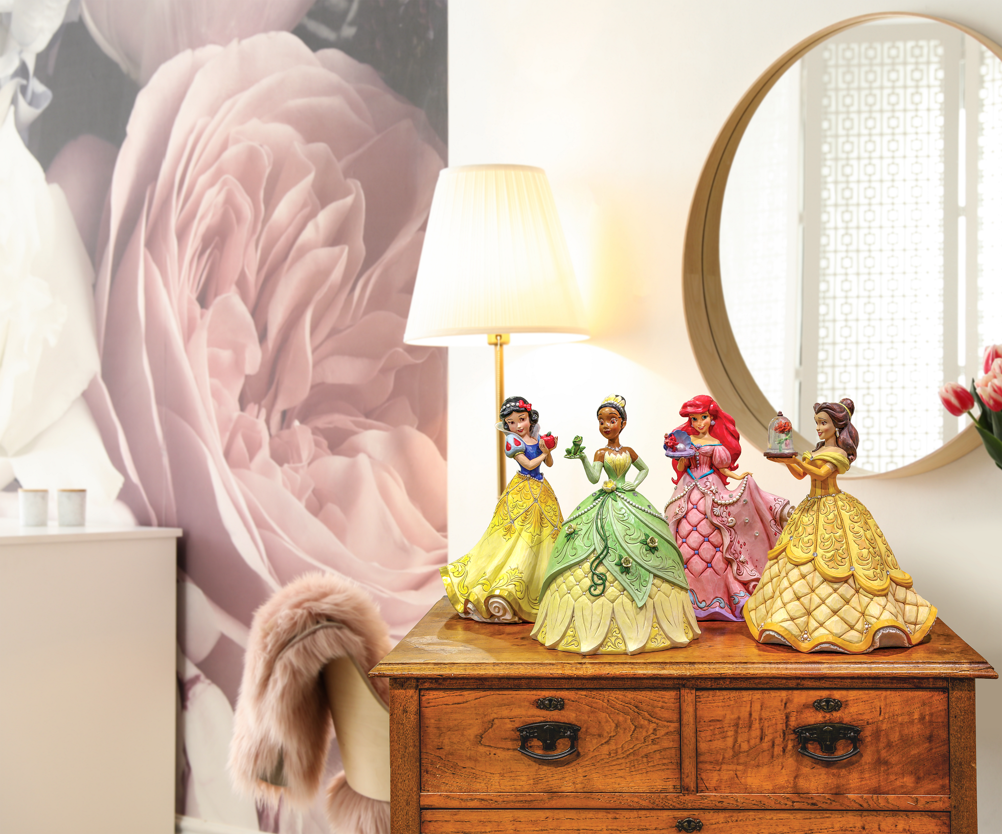 Disney Traditions Figur - Tiana Deluxe (Just One Kiss) von Jim Shore 6011921