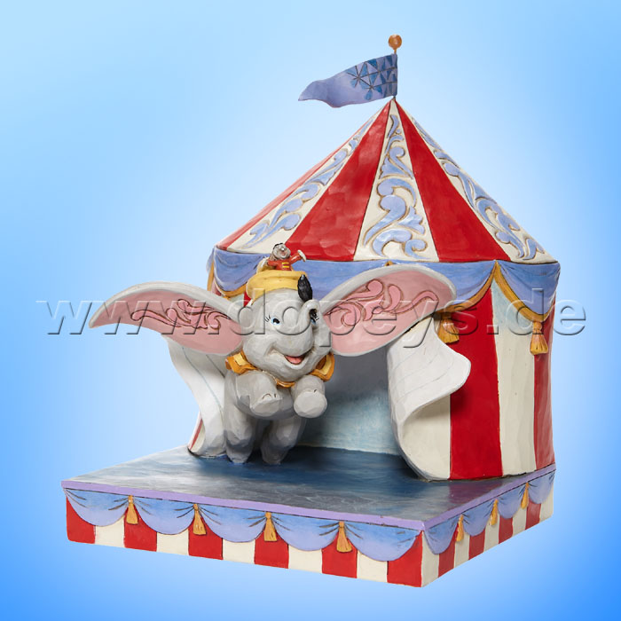 Disney Traditions - Over the Big Top (Dumbo fliegt aus dem Zelt) von Jim Shore 6008064